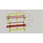 Cărucior Industrial pentru Bare, Țevi și Profile | Sarcină 1000/2000 kg | Mobil