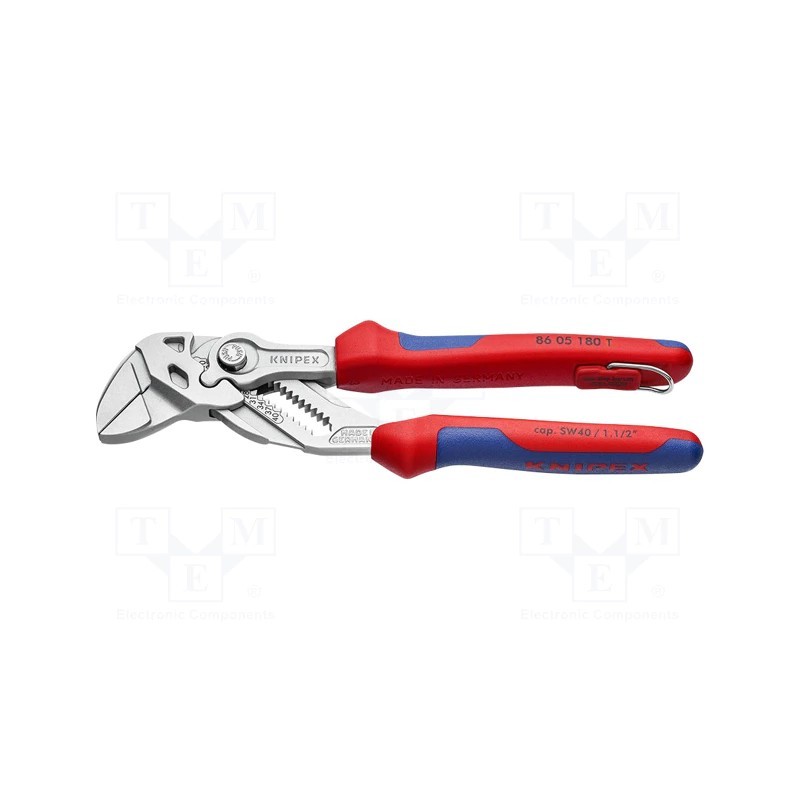 Clește reglabil Knipex 180 mm pentru lucru la înălțime, autoreglabi...