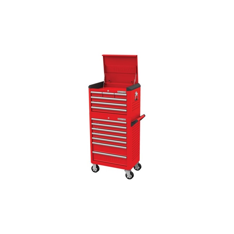 Dulap mobil cu Role pentru scule Kennedy RED – 7 Sertare, 28” – Gam...
