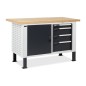 Masă de lucru reglabilă Work Master BR – 1500 mm, cu sertare și pan...