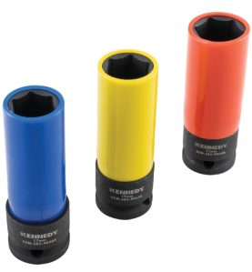 Set 3 chei de impact – pentru piulițe de dimensiuni variate, fabric...