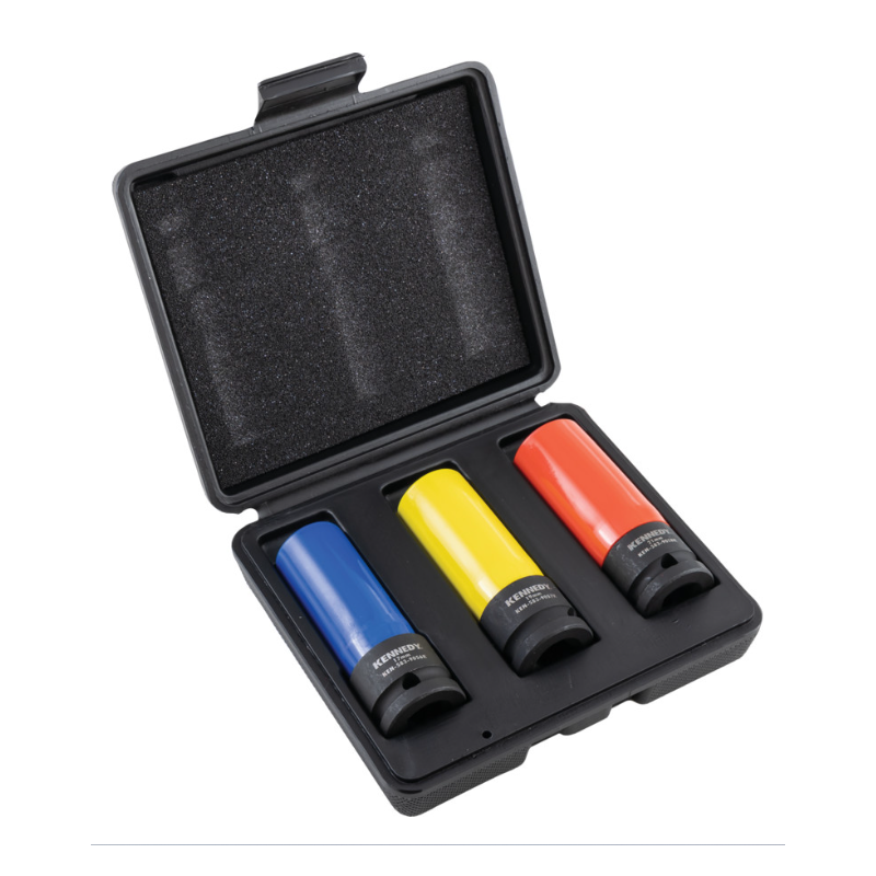 Set 3 chei de impact – pentru piulițe de dimensiuni variate, fabric...