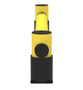 Barieră Rack-End GOLF – Protecție Eficientă pentru Capetele Rafturi...