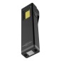 Mini-Lampă de Lucru Reîncărcabilă cu Funcție de Stimulare – 500 Lumeni, LED COB, Magnet și Clip