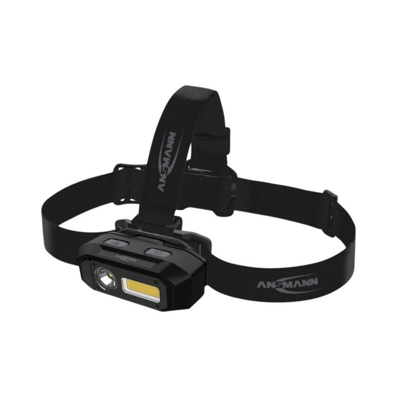 Lanterna Frontală Profesională ANSMANN HD800RS – 800 Lumeni, Reîncă...