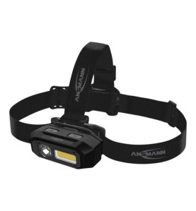 Lanterna Frontală Profesională ANSMANN HD800RS – 800 Lumeni, Reîncă...