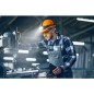 Lanterna Frontală Profesională ANSMANN HD800RS – 800 Lumeni, Reîncărcabilă, cu Mod Senzor, IP54, IK06