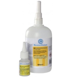 Kit adeziv metal & plastic plus solutie indepartare adeziv