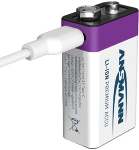 Baterie Reîncărcabilă Li-Ion 9V ANSMANN – Performanță și Durabilita...