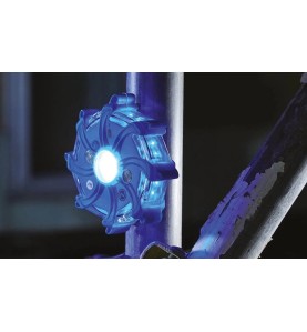 Set 5 Luminile de Avertizare LED Pulsar Pro Roșu – Vizibilitate 360...