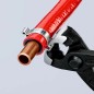 Clește profesional Knipex 220mm pentru cleme de prindere cu urechi – scule de precizie pentru service auto și industrie