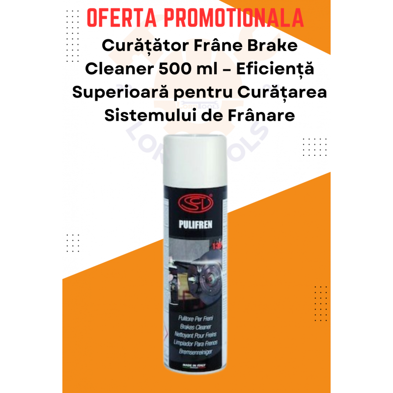 Curățitor Frâne Brake Cleaner 500 ml – Eficiență Superioară pentru ...