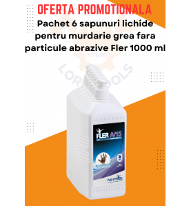 Pachet 6 sapunuri lichide pentru murdarie grea fara particule abraz...