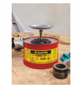 Umezitor Economic Justrite – Tablă de oțel Zincată, 2L, Roșu | Rezi...