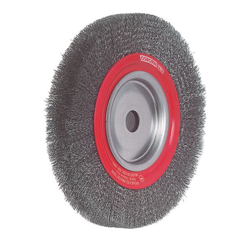 Perie Rotativa pentru Debavurare Ø300 mm, fir de otel ondulat, band...