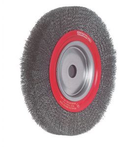 Perie Rotativa pentru Debavurare Ø300 mm, fir de otel ondulat, band...