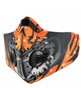 Mască FFP2 Sport din Neopren cu Supapă și Filtru cu Cărbune Activ –...