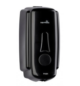 Dispenser negru pentru creme de protectie