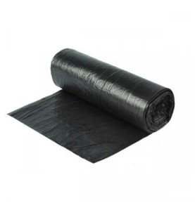 Saci menajeri ultrarezistenti LDPE 240L/10 buc negru