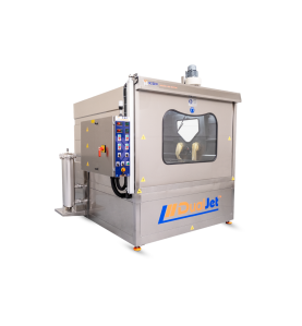 Mașină de spălat piese DUALJET X18 – coș rotativ și spălare sub îna...