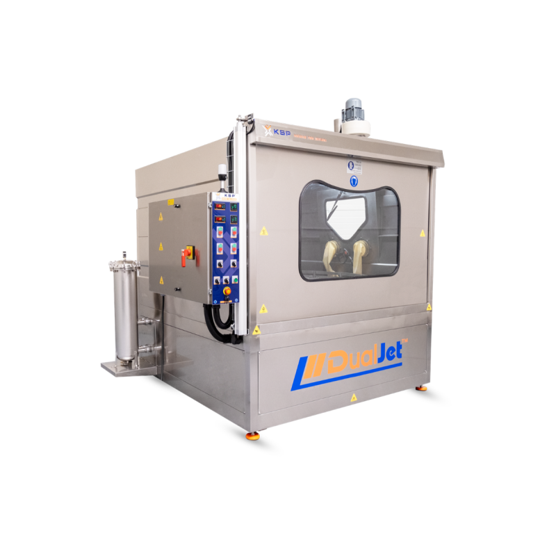 Mașină de spălat piese DUALJET X18-1 – cos rotativ și spălare sub î...