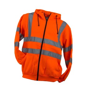 Hanorac Reflectorizant Portocaliu – Confort și Vizibilitate Maximă