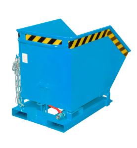Container Basculant cu Acționare Manuală – 0.25 m³, 300 kg