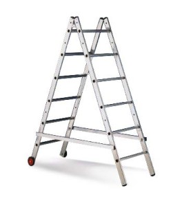 Schela profesională multifuncțională din aluminiu – complet demonta...