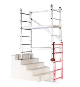 Schela profesională multifuncțională din aluminiu – complet demonta...