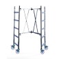Schela din aluminiu Roller Plus – Mobilitate, siguranță și montaj rapid