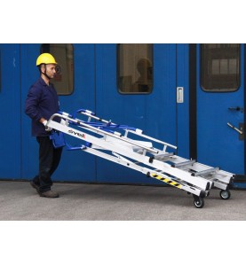 Scara din Aluminiu Telescopică cu platforma - Siguranță și Versatil...