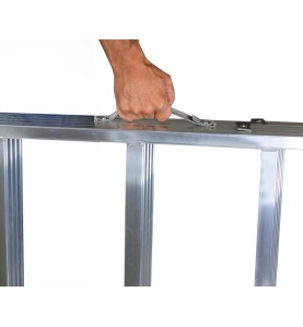 Scară profesională cu platformă și parapet – Siguranță, stabilitate...