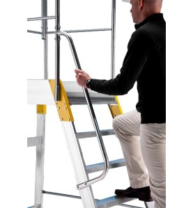 Scara cu platforma - Scara din Aluminiu - Siguranță și Performanță ...