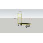 Cărucior Transport Platformă – Sarcină 200 kg